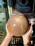 ‘Full Moon’ Peach Moonstone Sphere