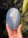Blue Orca Agate x Quartz Freeform