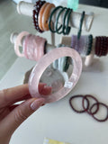 59mm Gemmy Rose Quartz Bangle G