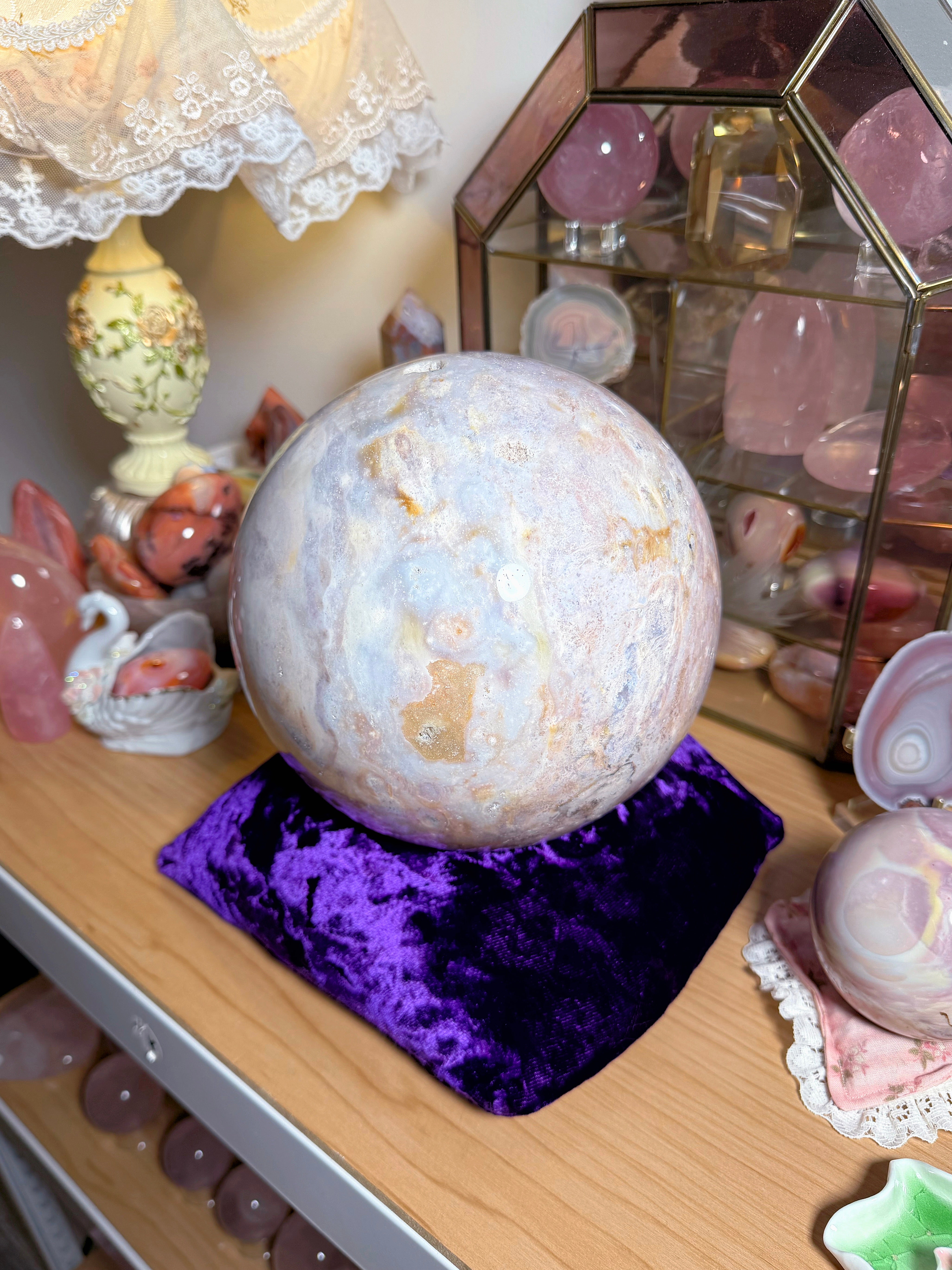 Fairy Gaia Sea Jasper Sphere