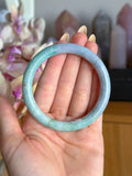 59mm fairy lavender jade bangle C