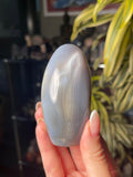 Banded Blue Orca Agate Freeform