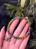 6mm Rainbow Tourmaline Bracelet