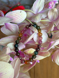 AAA grade rainbow tourmaline bracelet