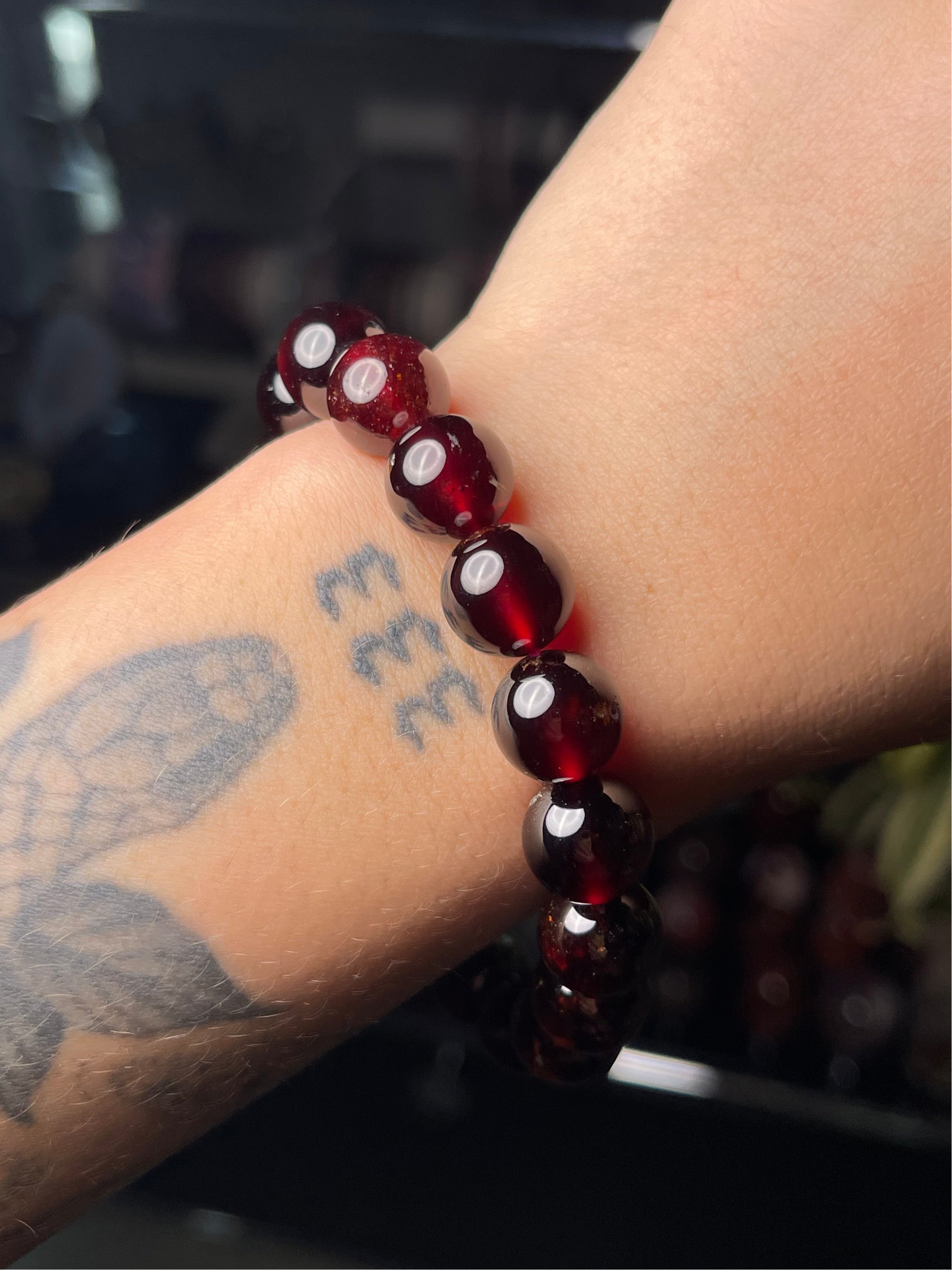 11mm Gemmy Garnet Bracelet