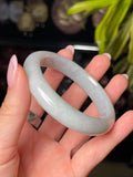Minty Green 55mm Burmese Jade Bangle Q