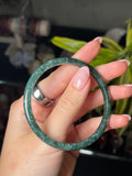 60.5mm Thin Guatemalan Jade bangle P