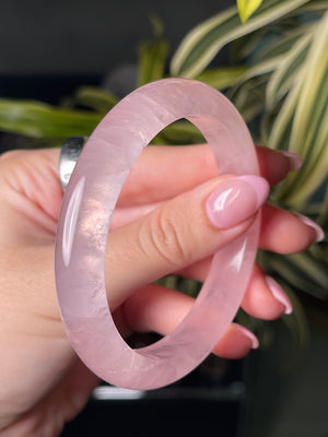 59mm Gemmy Rose Quartz Bangle G