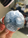 Blue Celestite Sphere