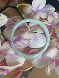 60mm angelic lavender jade bangle E