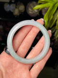Minty Green 55mm Burmese Jade Bangle Q
