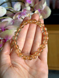 Natural citrine bracelet G