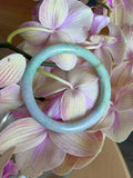 59mm fairy lavender jade bangle C
