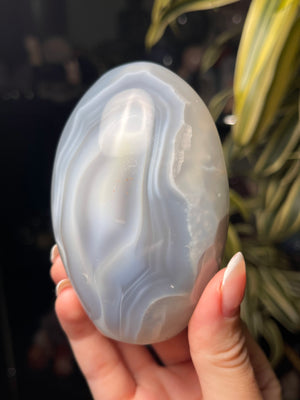 Translucent Blue Orca Agate Freeform