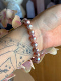 Siren blush pink pearl bracelet 2