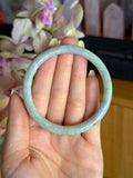 60mm angelic lavender jade bangle E