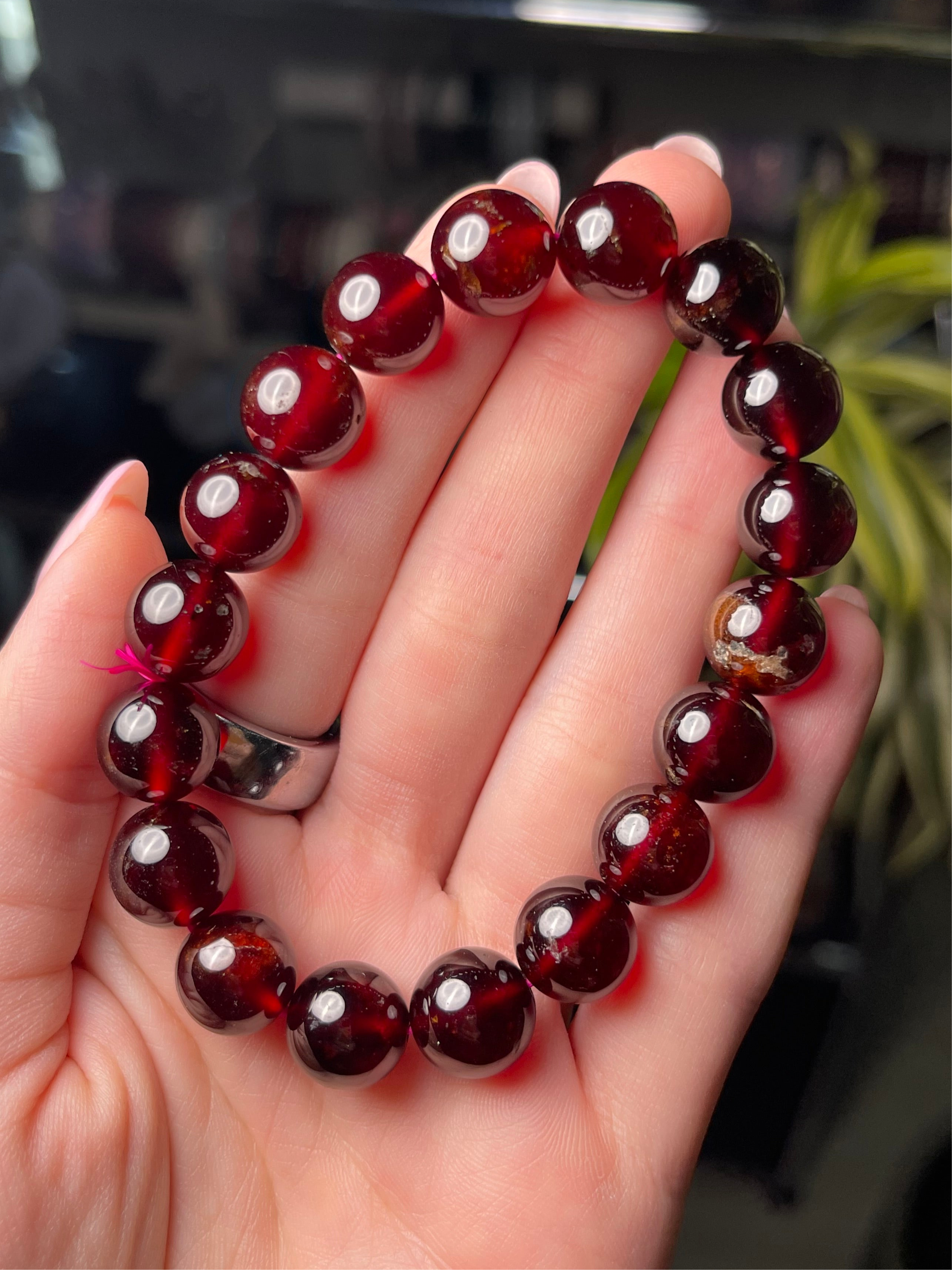 11mm Gemmy Garnet Bracelet