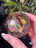 Rainbow Smokey Quartz Sphere