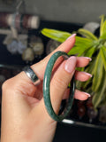 60.5mm Thin Guatemalan Jade bangle P