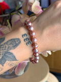 Siren’s blush pink pearl bracelet