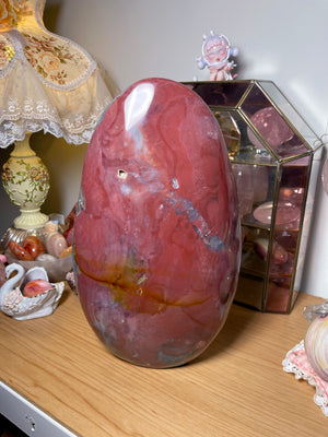 Pink Mermaid Sea Jasper Freeform