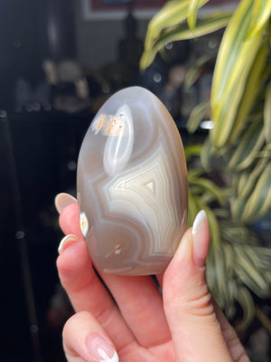 Orca Agate w/ Sugary Quartz