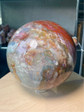 20lb Rainbow Sea Jasper Planet