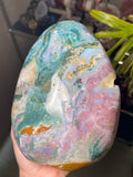 Rare 5LB Rainbow Sea Jasper Freeform