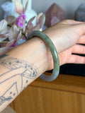 60mm lavender jade bangle D