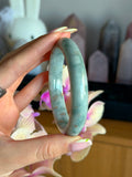 60mm siren blue jade bangle J
